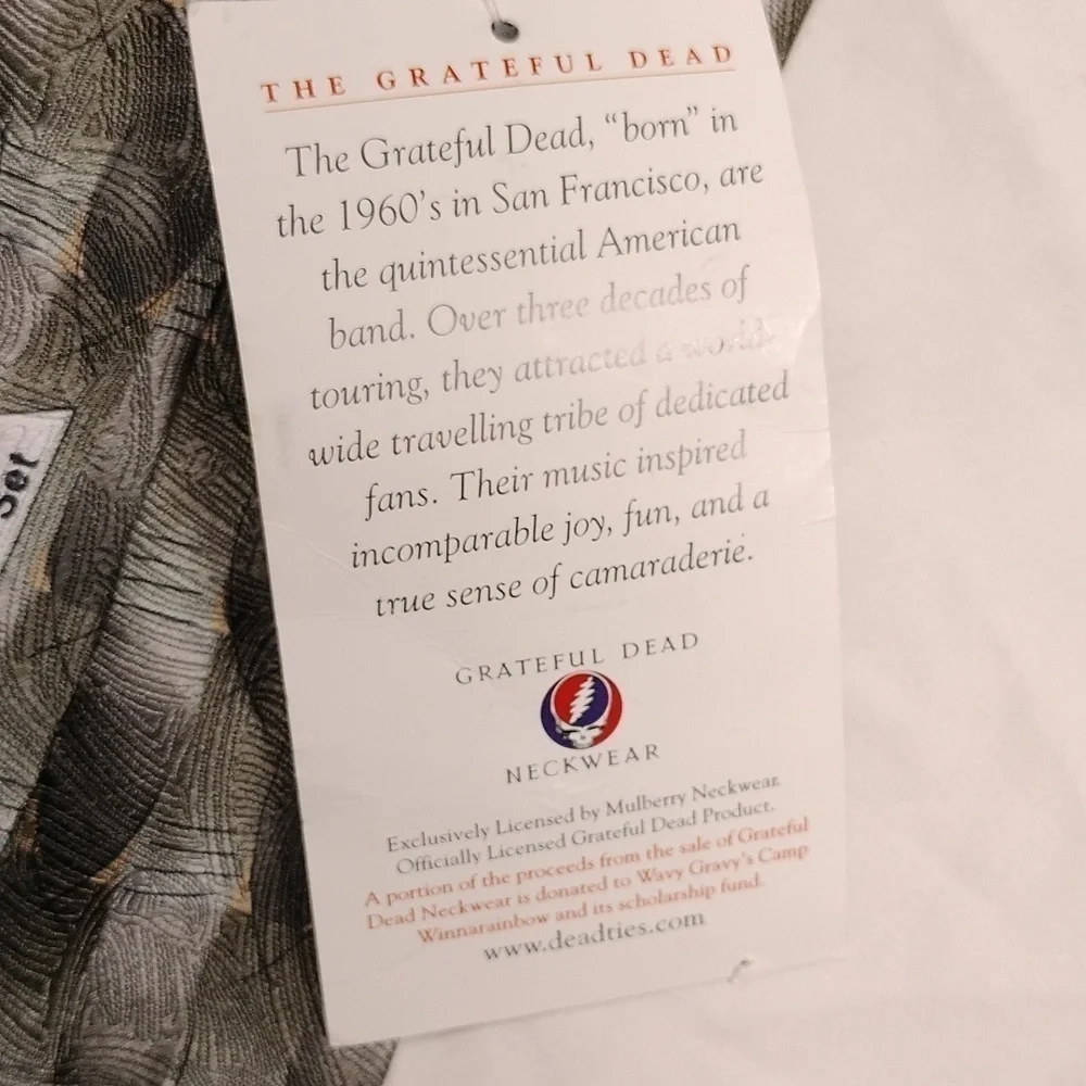 NWT Grateful Dead men's tie